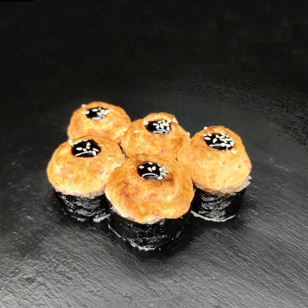 Запеченный ролл Яки с угрем