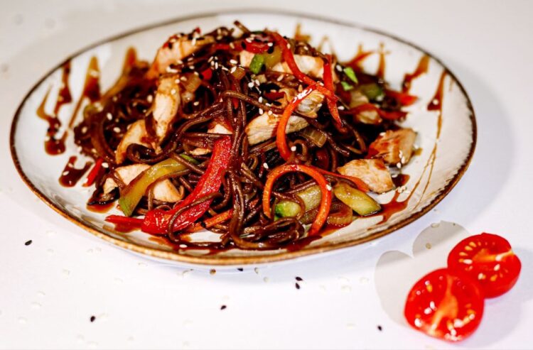 Соба с курицей