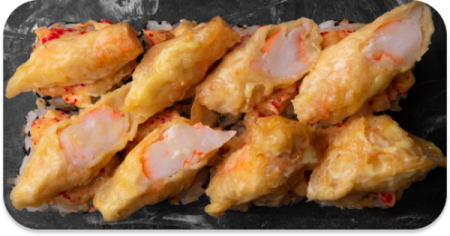 Креветка с карри и ананасом