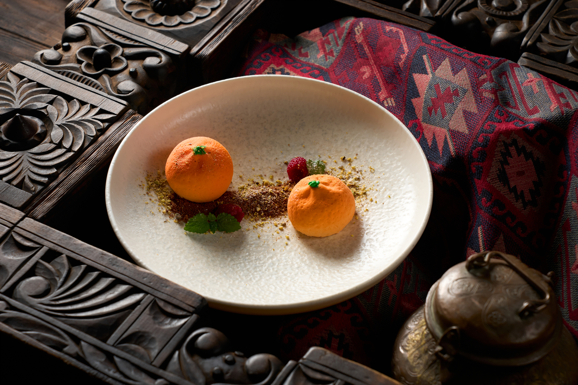 Десерт Муссовый мандарин