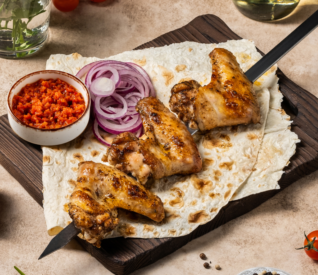 Комбо - куриные крылышки 