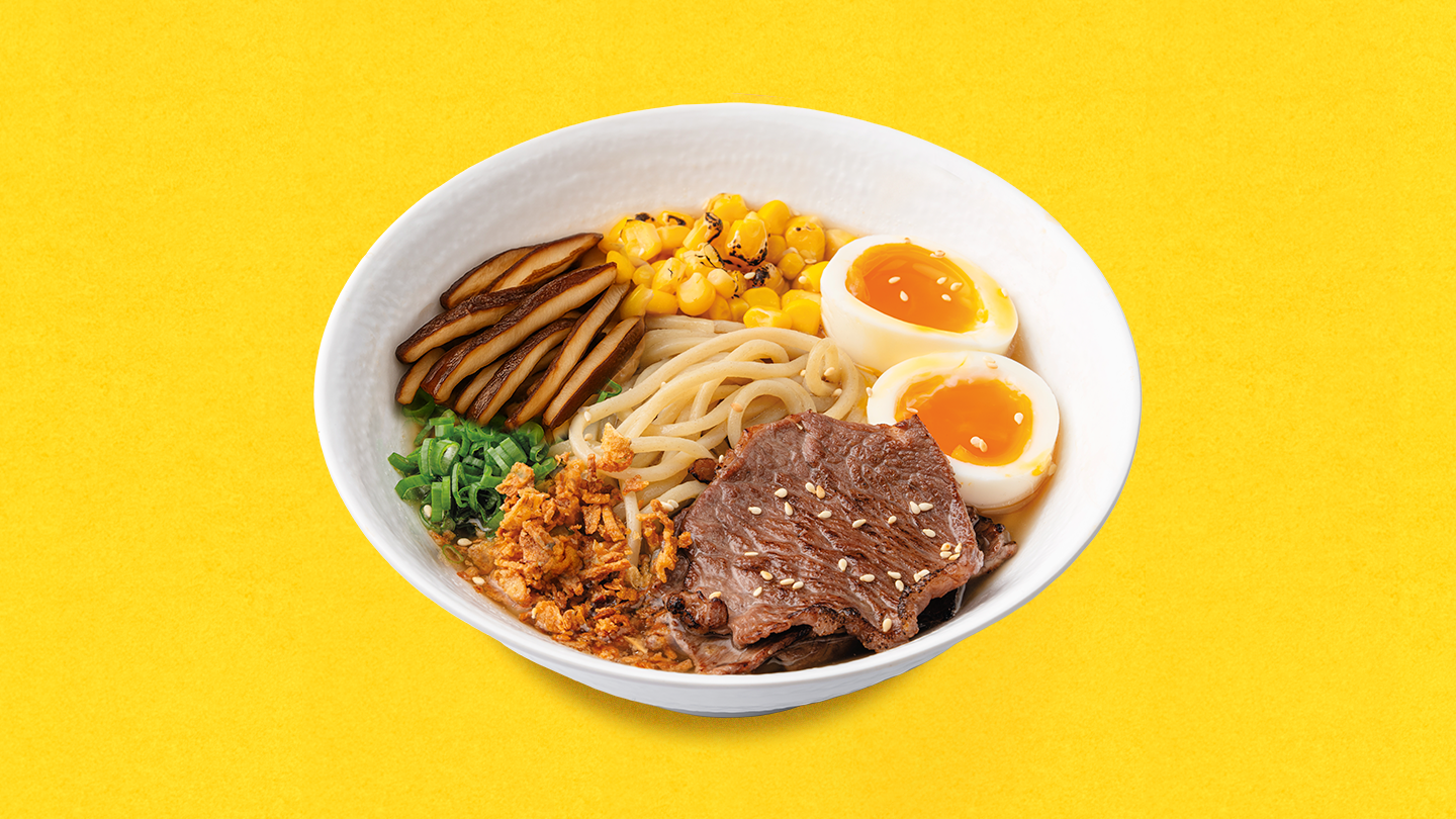 Рамён с говядиной