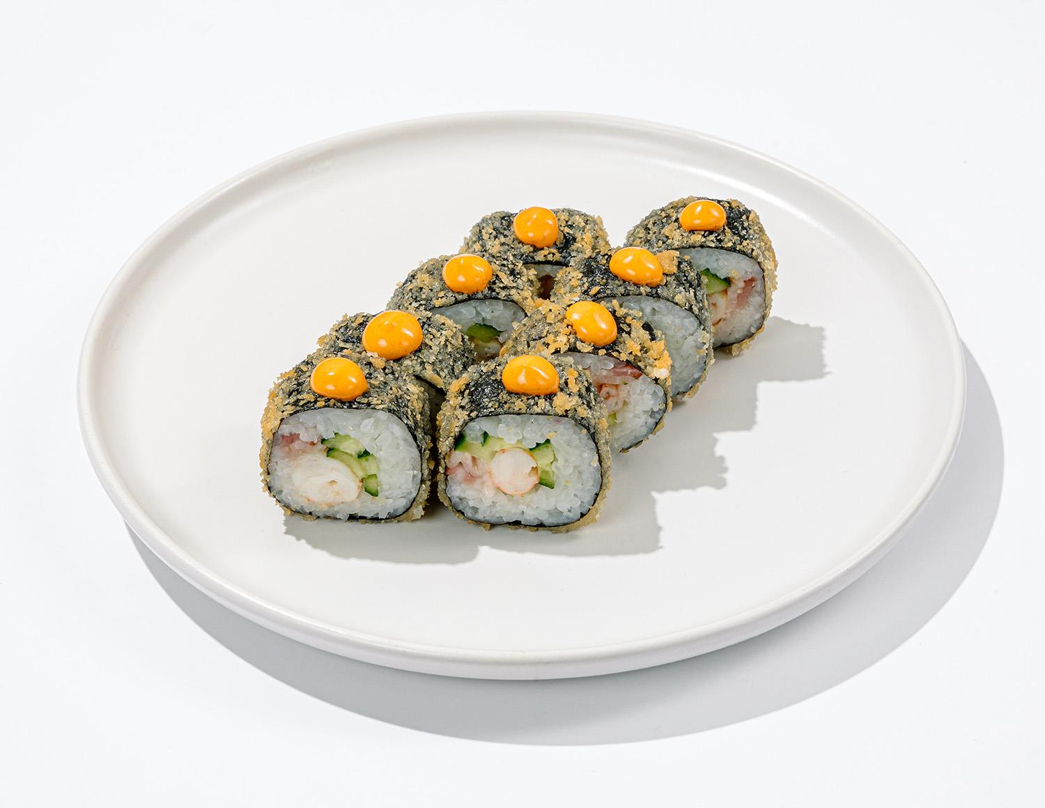 Жареный ролл Генезис темпура