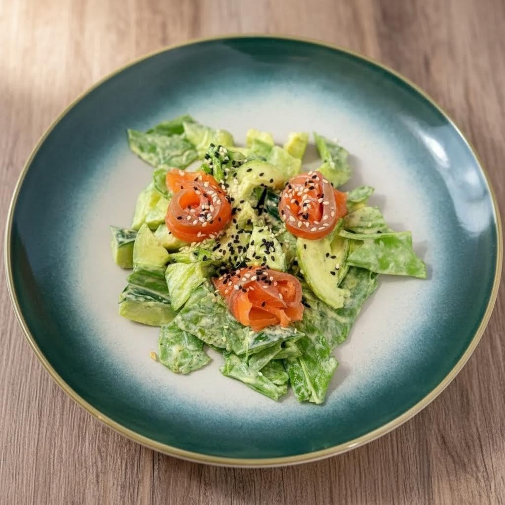 Салат с авокадо