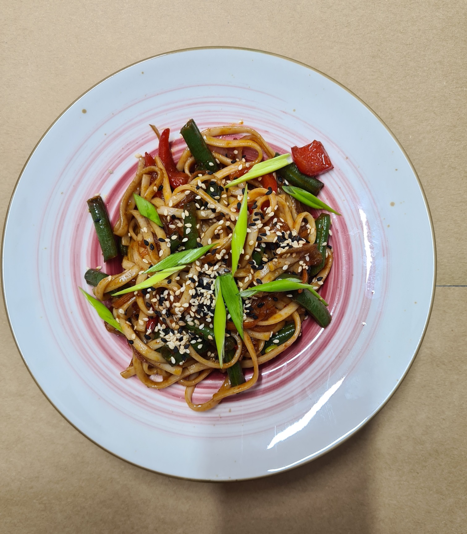 Wok с овощами