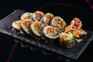 Кимпаб с цыпленком