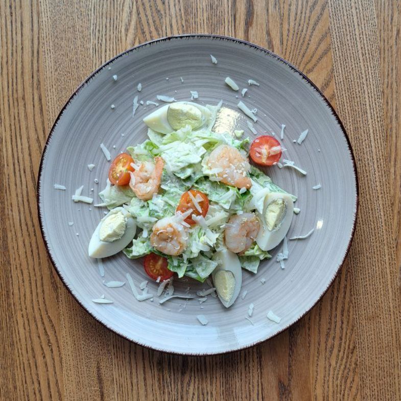 Цезарь с креветками