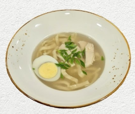 Куриный с домашней лапшой