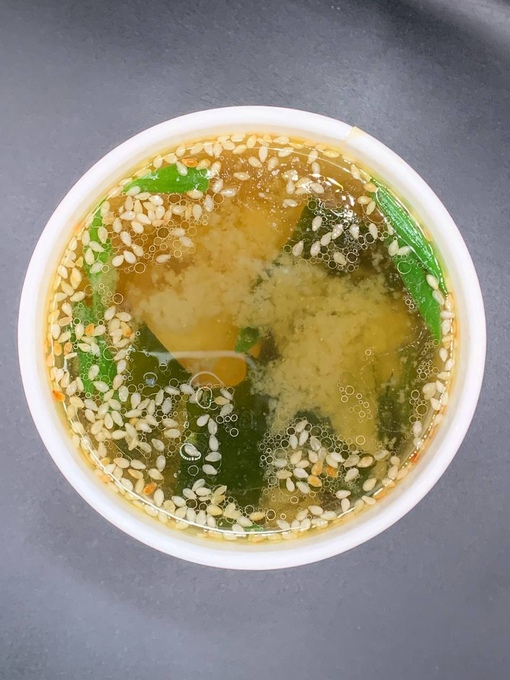 Мисо с морепродуктами
