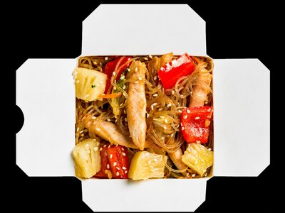По-тайски с лапшой фунчоза