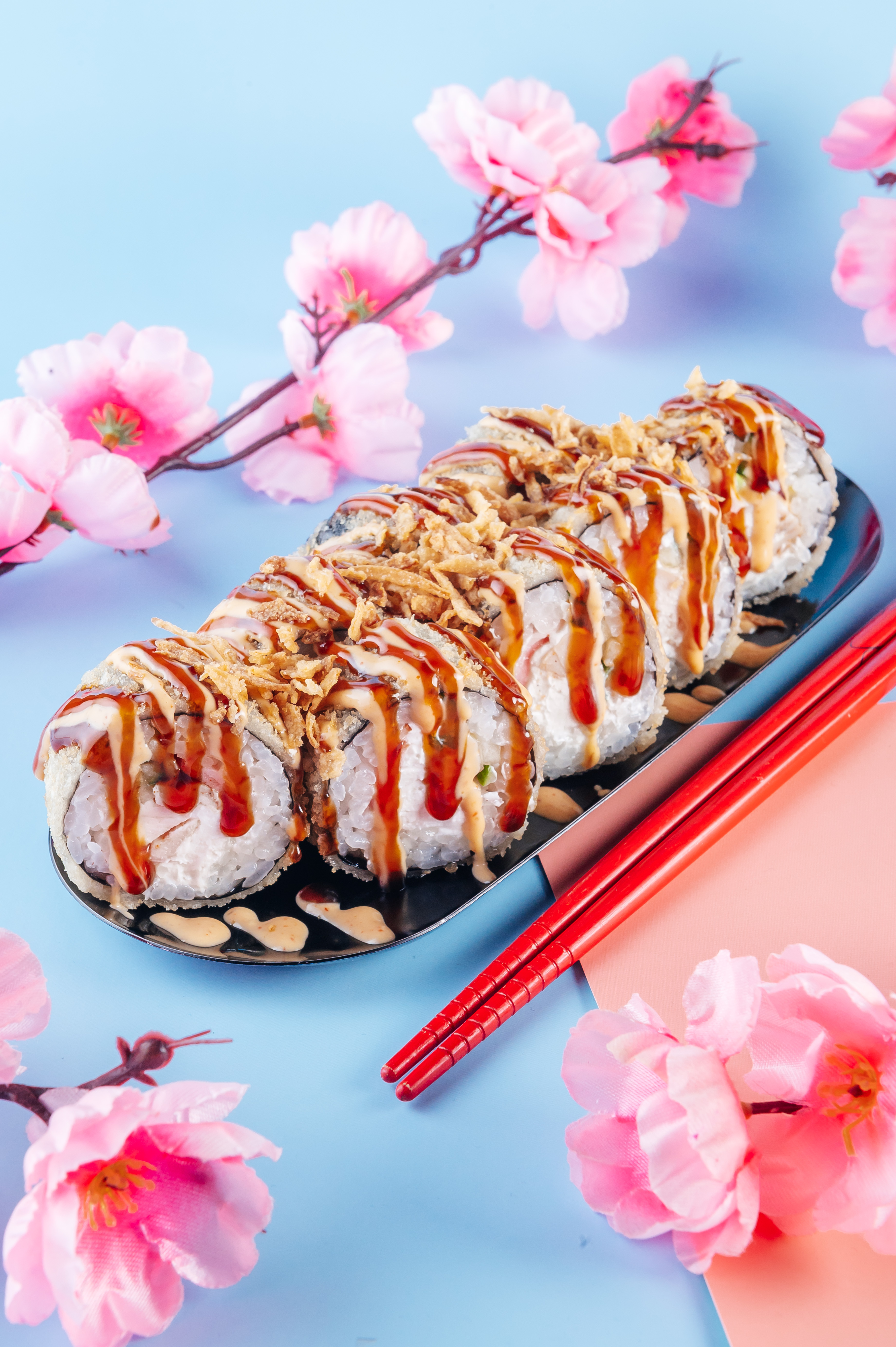 Жаренный с курицей и беконом