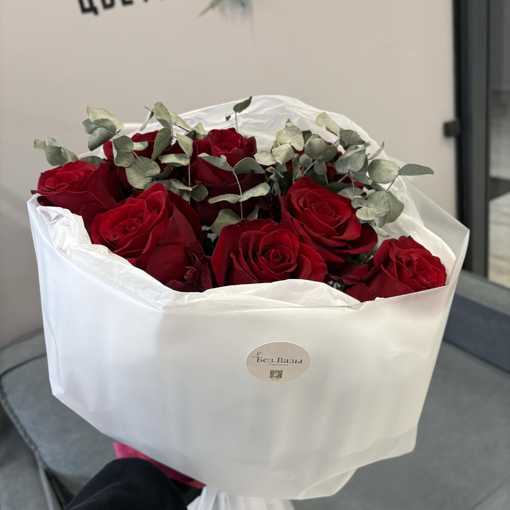 Букет из красных роз