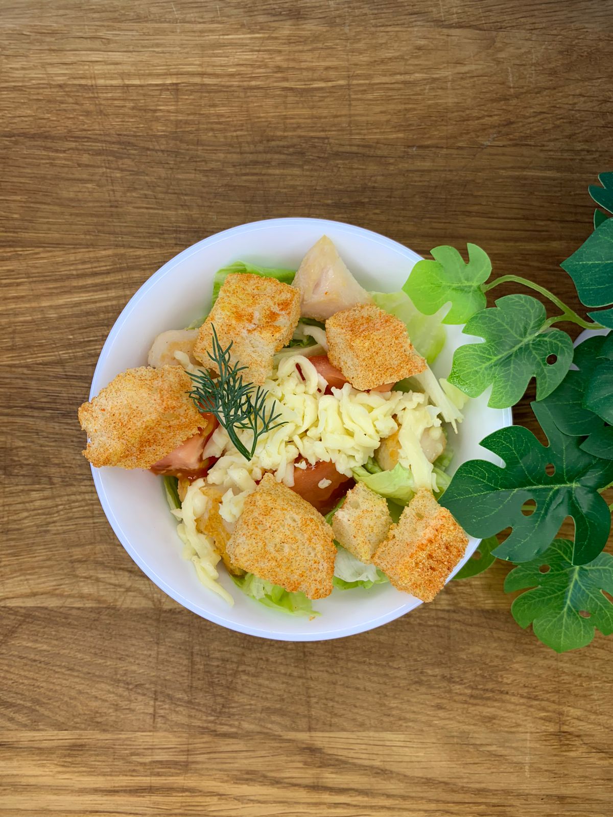 Цезарь с курицей