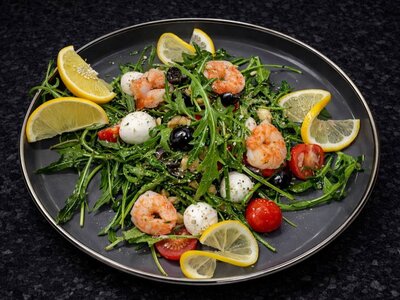 Лайт с креветками