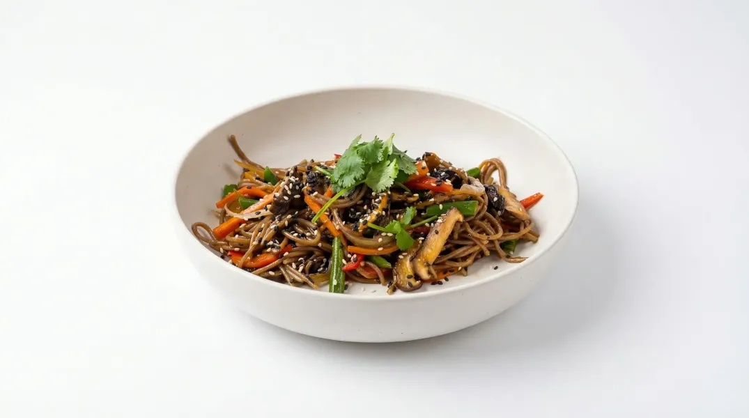 Соба с овощами