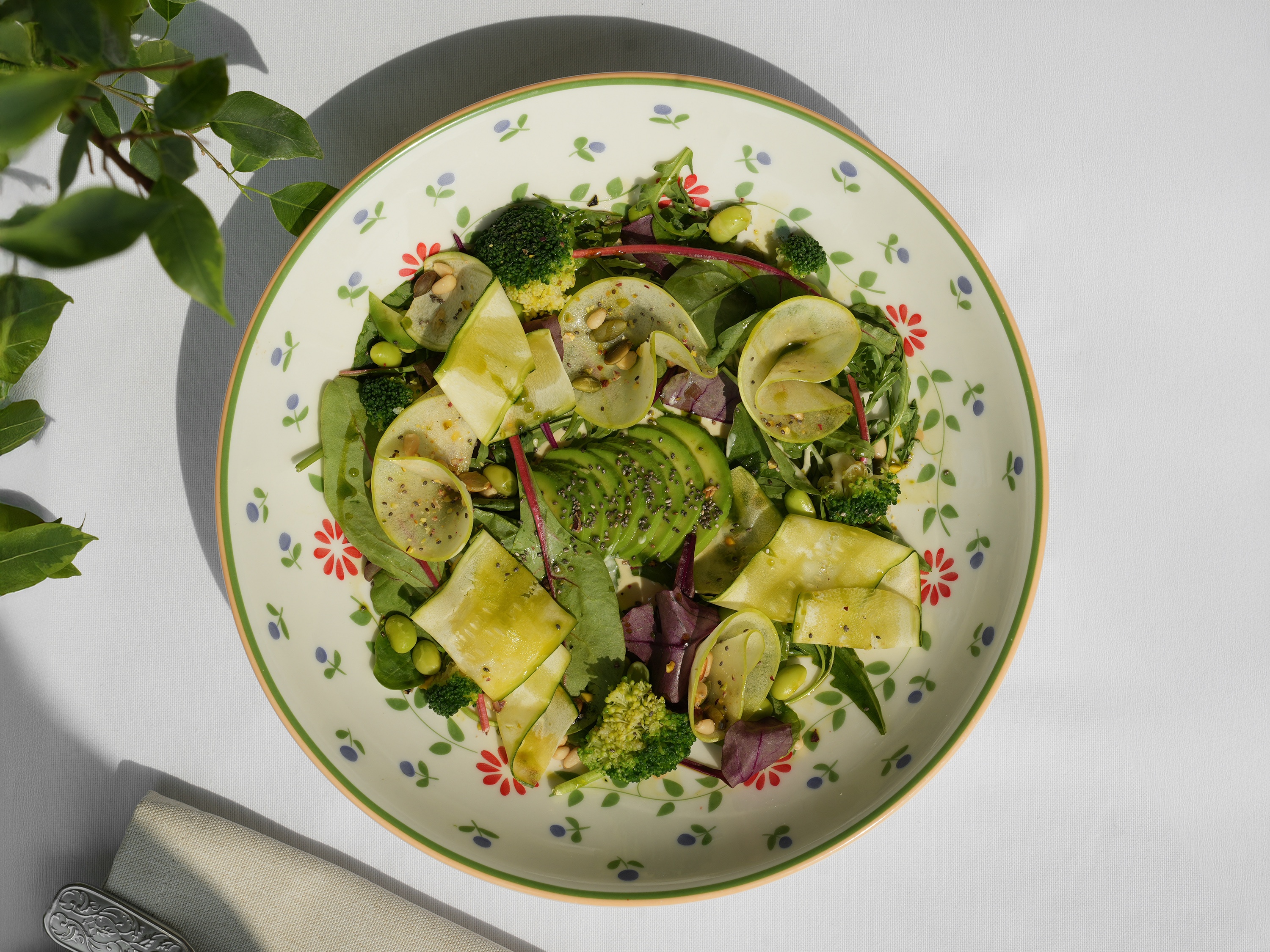 Большой Зеленый салат