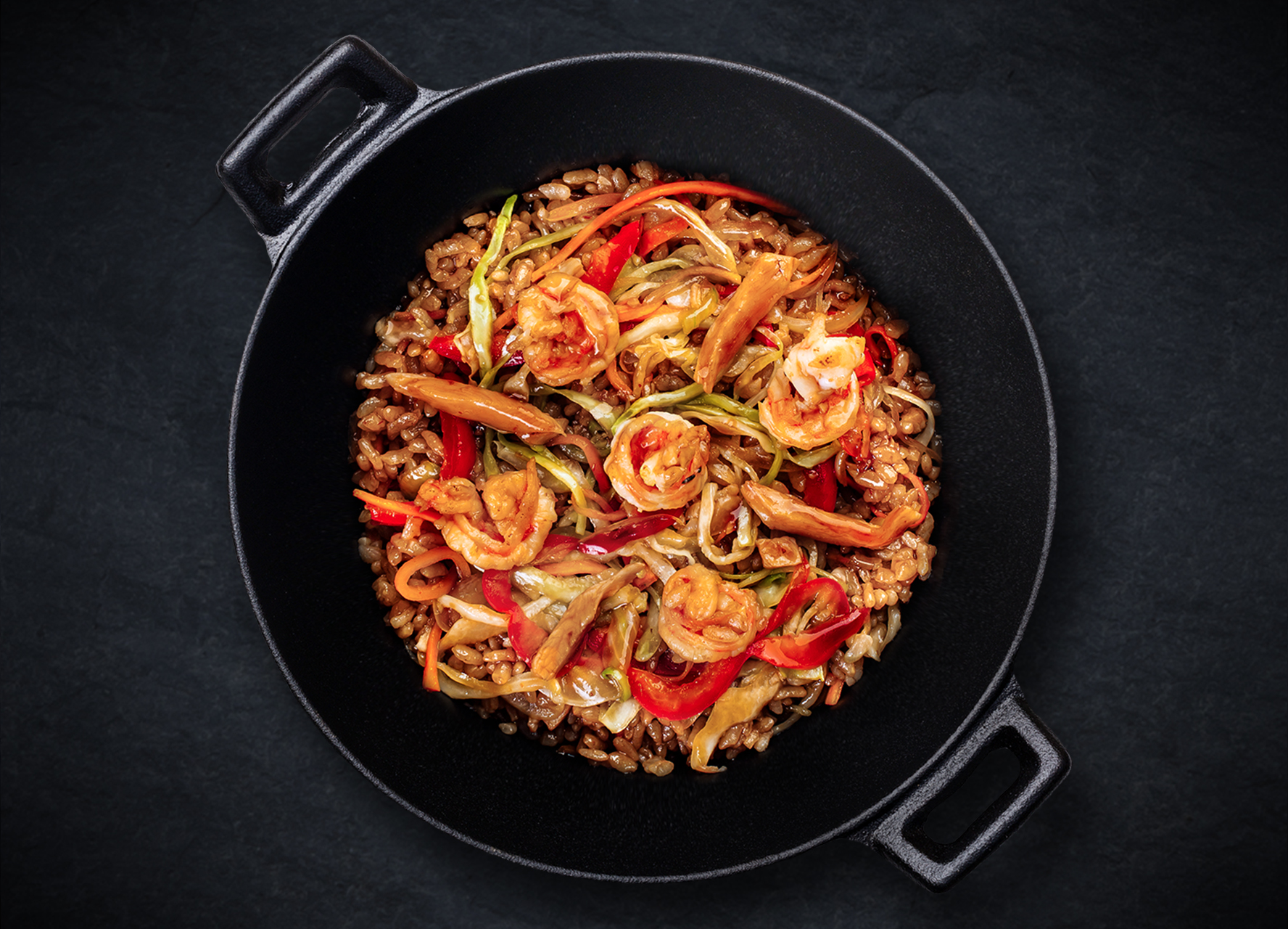 Wok Тайская креветка L