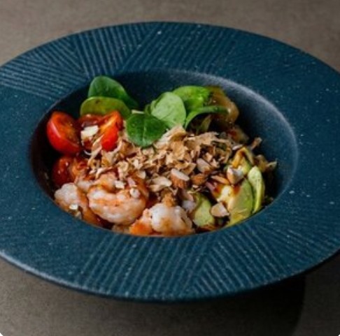 Поке с креветками