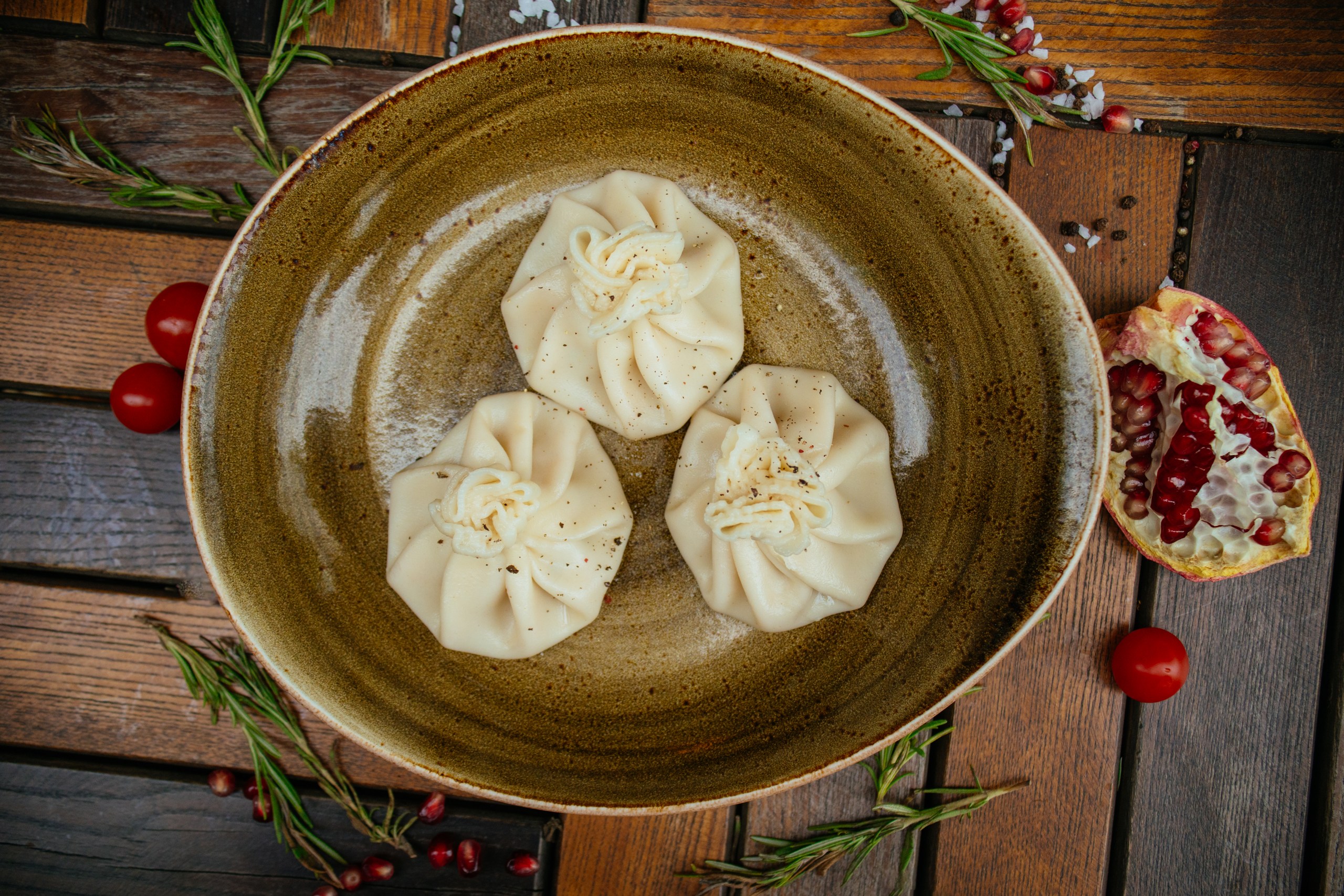 Хинкали с говядиной и свининой (2шт)