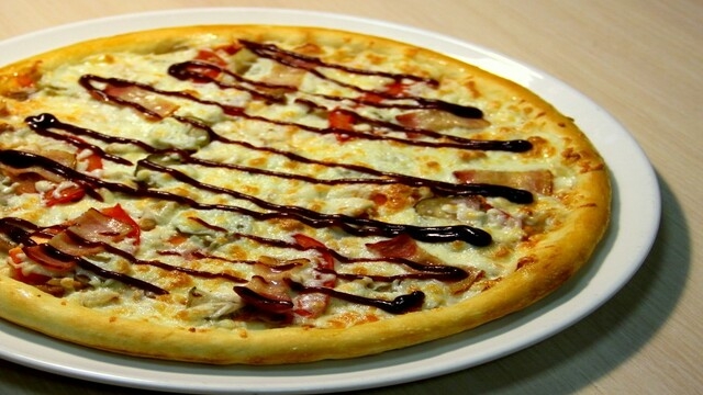 Пицца ЧЕТЫРЕ МЯСА 22 см