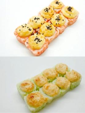 Сырный Краб + Сырный Лосось