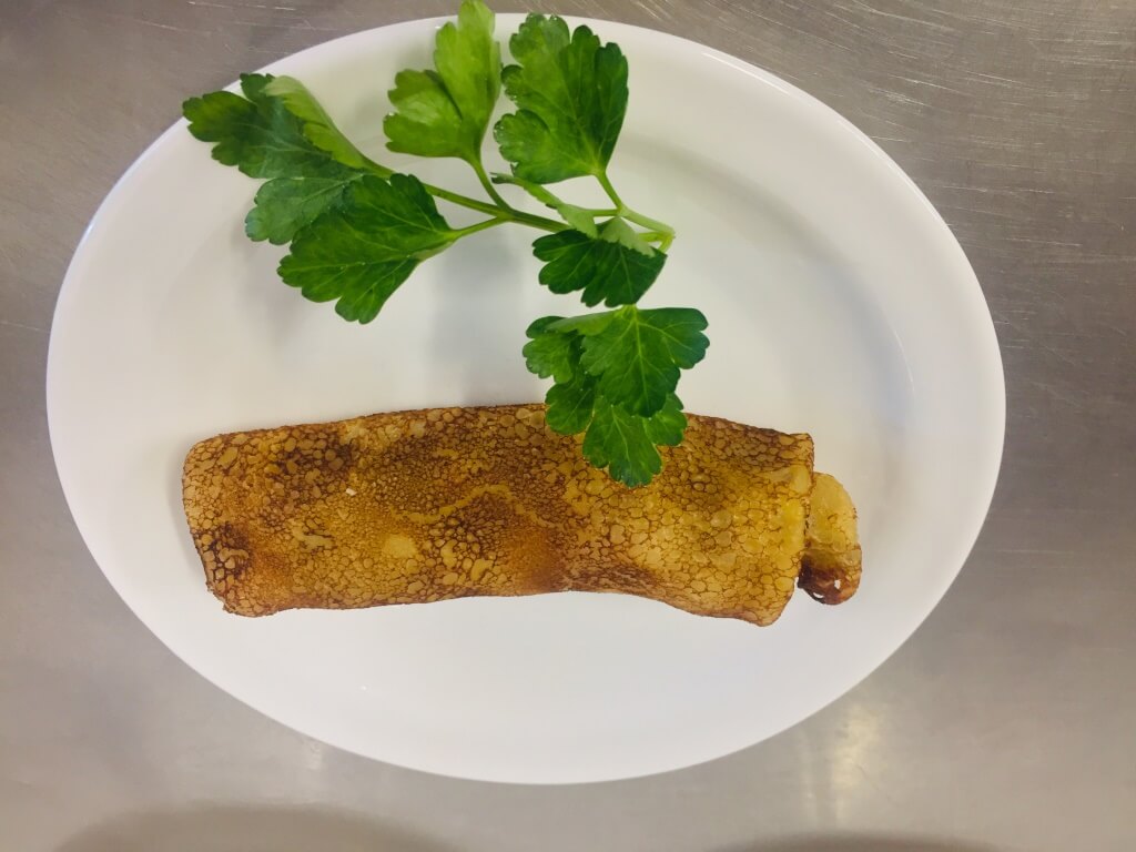 Блинчик с ветчиной и сыром