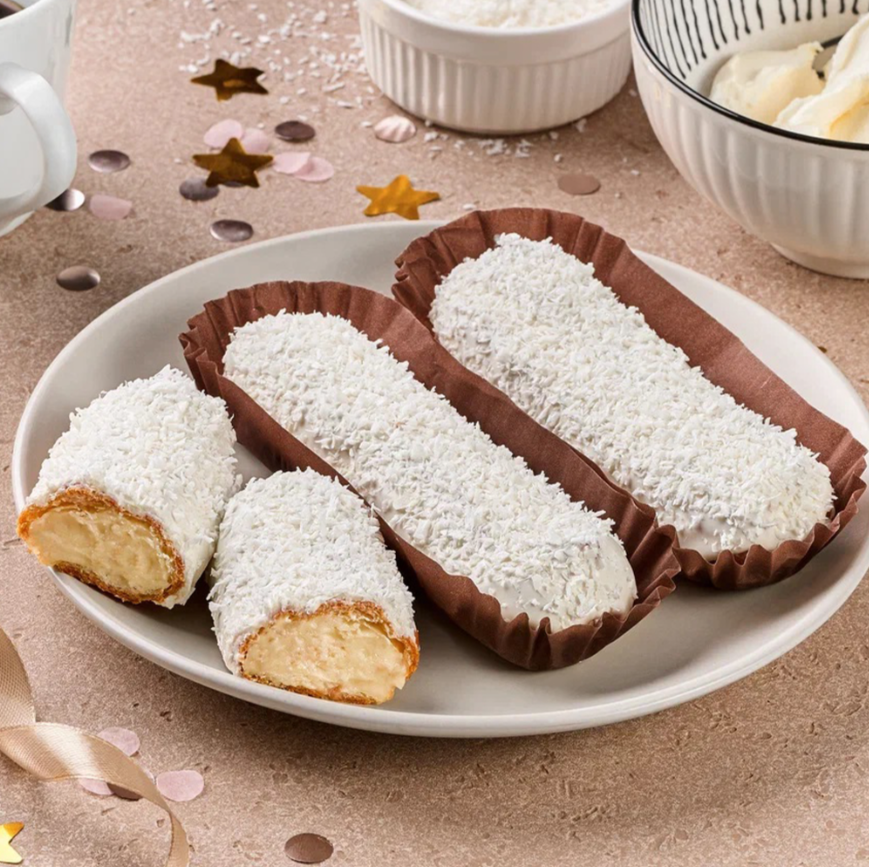 Эклер "Кокосовый"