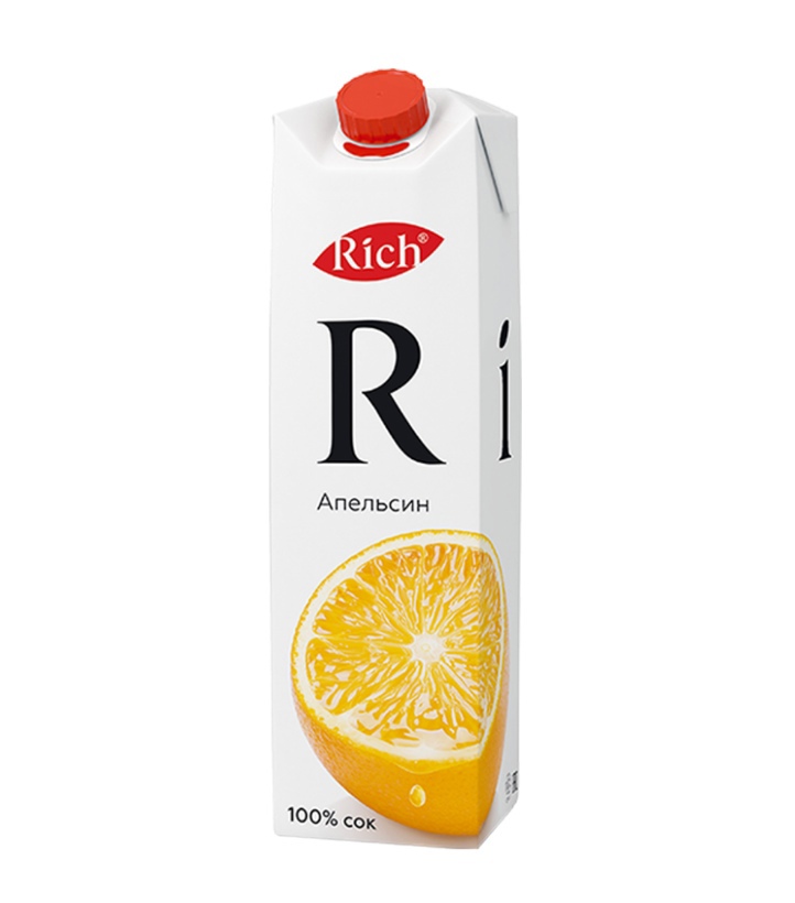 Сок Rich апельсиновый 1л
