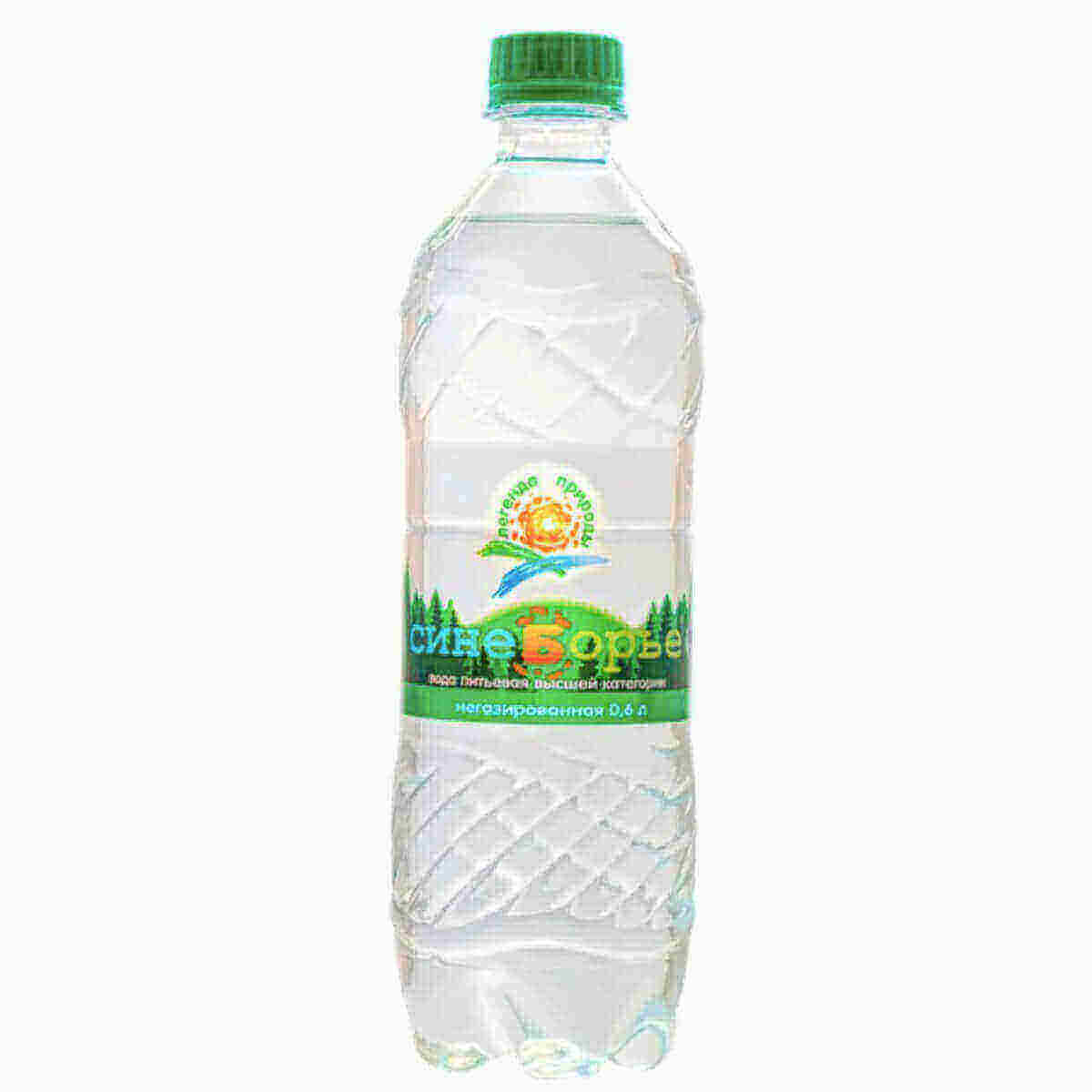 Вода негазированная 0,6 л.