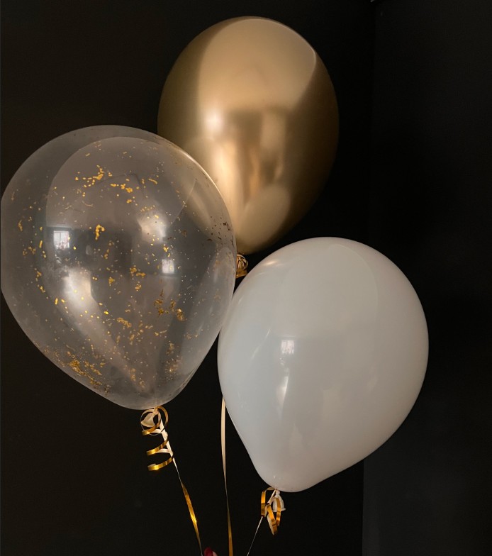 3 шарика с гелием