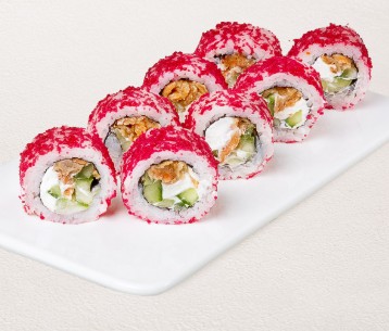 Ролл Сливочный лосось терияки