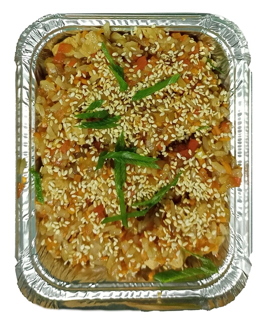 Тяхан с курицей