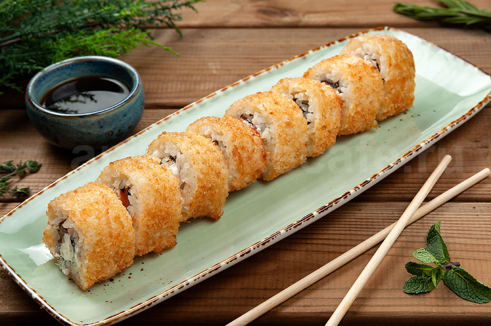 Сяке темпура