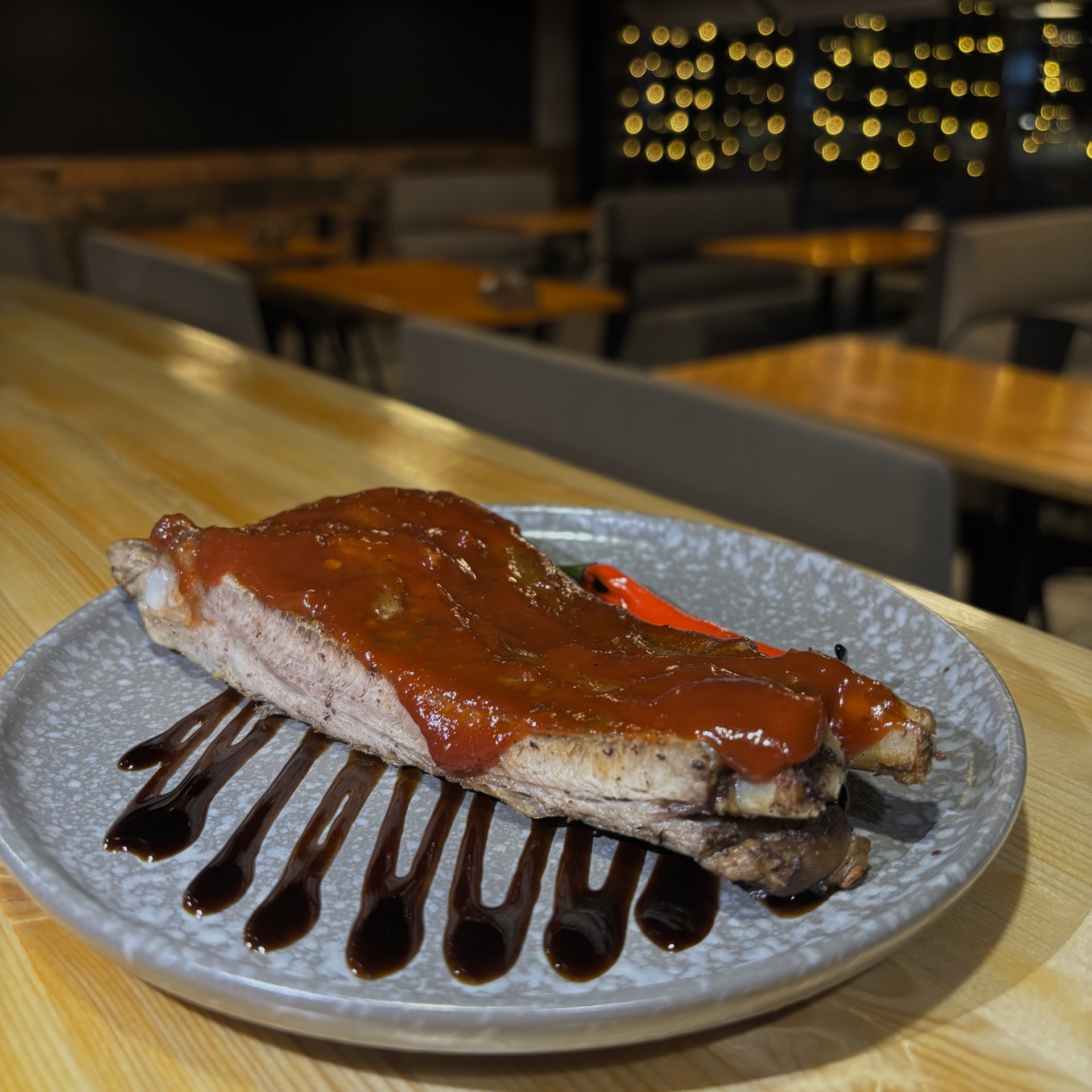 Ребра барбекю