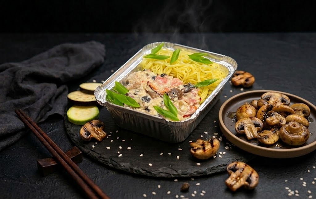 Wok сливочный (пшеничная лапша)
