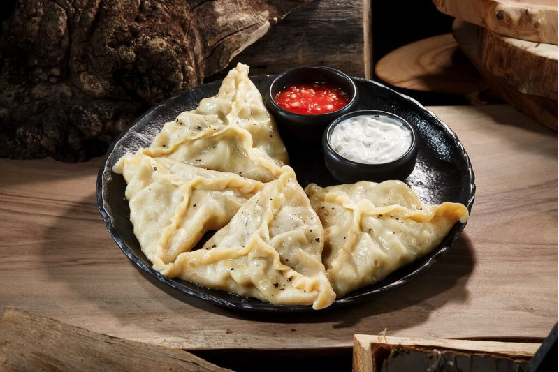 Манты с говядиной