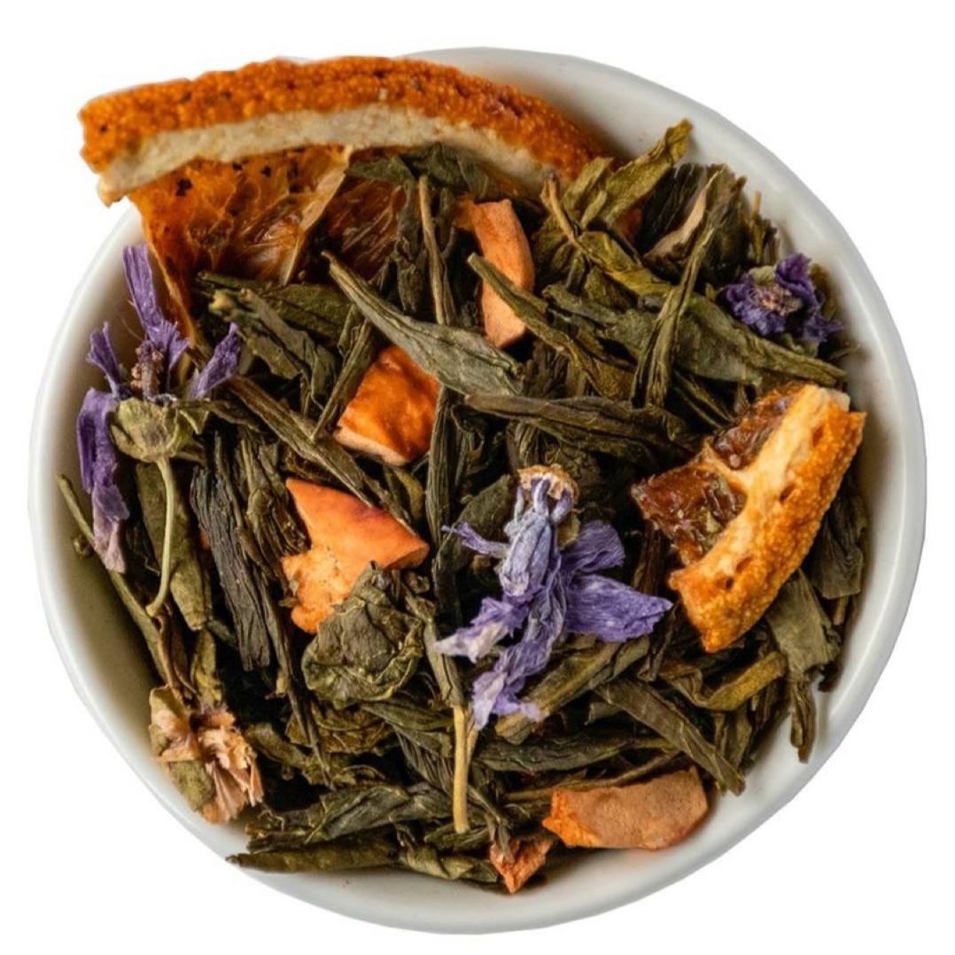 Зелёный чай с апельсином и корицей "Зимний сон" 30гр