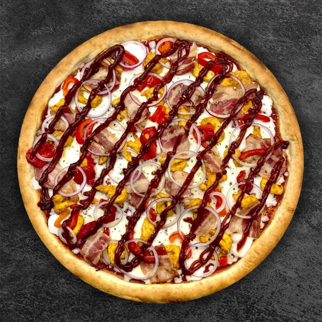 Пицца Цыпленок барбекю 660г