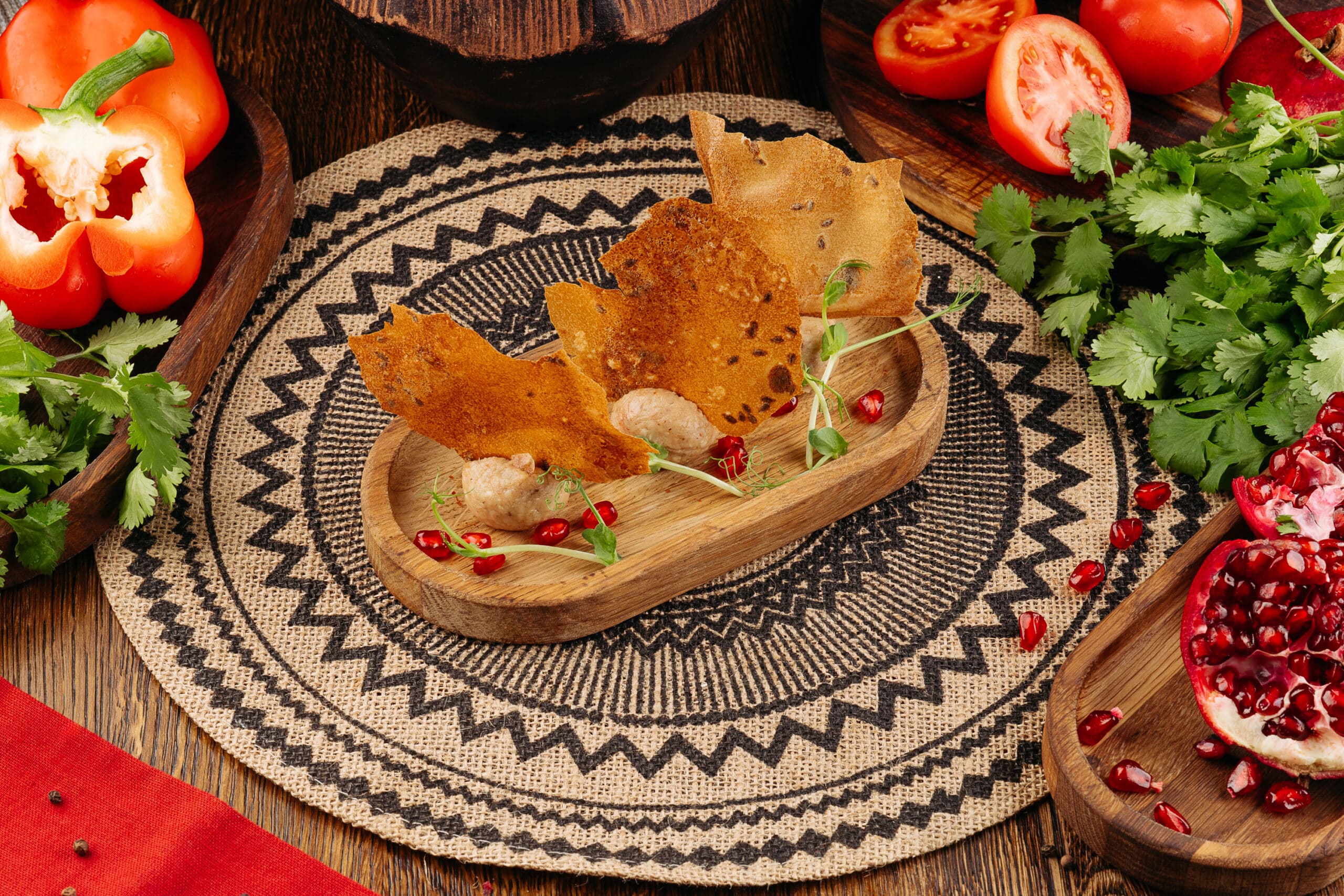 Пхали с корнем сельдерея