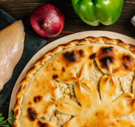 Пирог c курицей и сыром (халяль) 700г