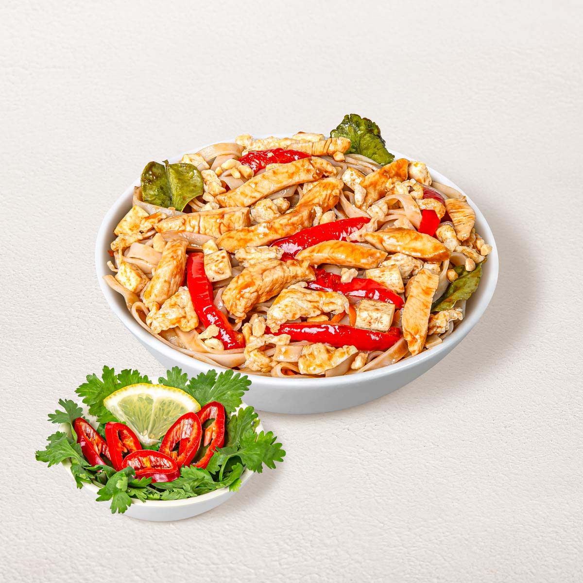 Пад Тай с цыплёнком Wok