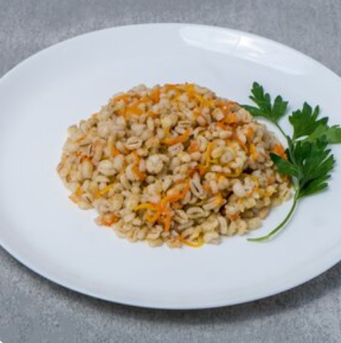 Перловка с морковью