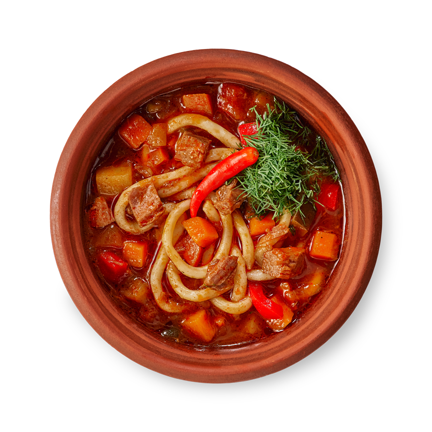 Лагман с говядиной