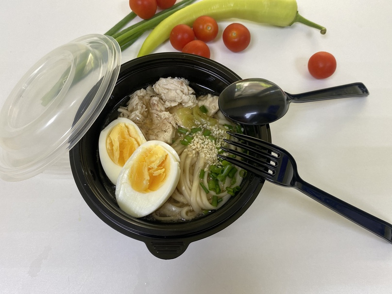 Рамен с курицей