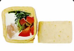 Тортилья с копчёным лососем