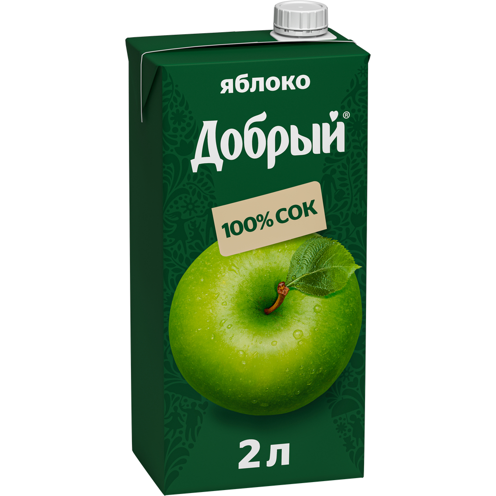 Добрый «Яблоко» 2л.