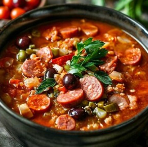 Солянка мясная