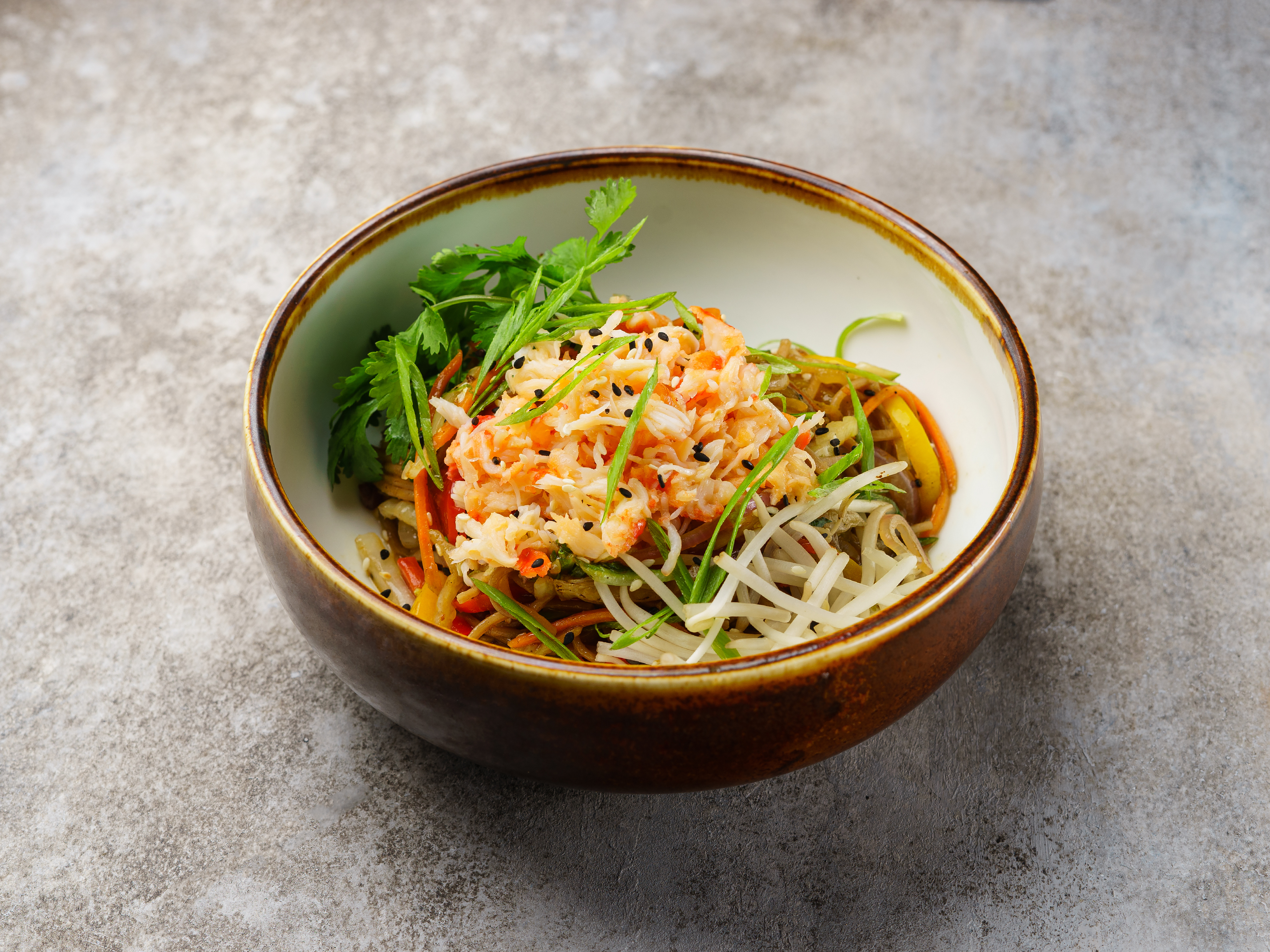 Wok краб Удон