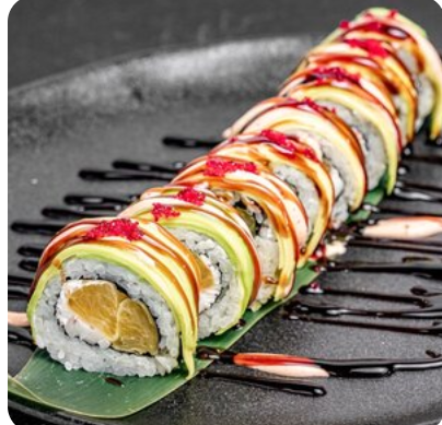 Ролл Оранжевый дракон