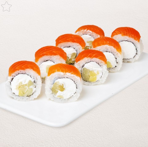 Ролл Филадельфия с ананасом